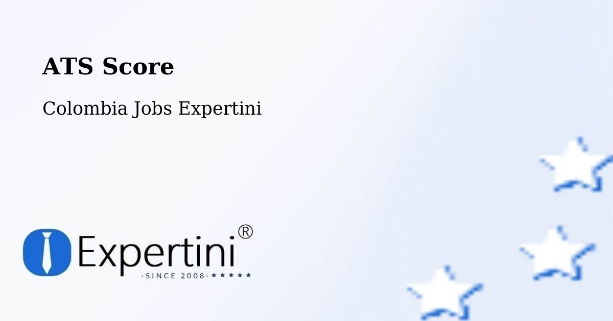 Resume ATS Score & Job Description Match Tool – Pácora - Colombia Jobs Expertini